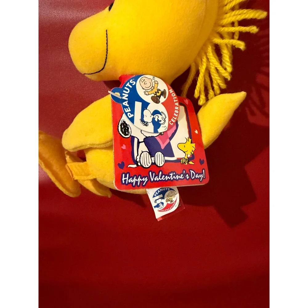 Vtg Peanuts Woodstock Plush Happy Valentine Day‎ 